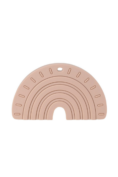 RAINBOW + RAYS TEETHER - MAHOGANY ROSE