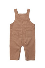 CORDUROY COVERALL - BROWN