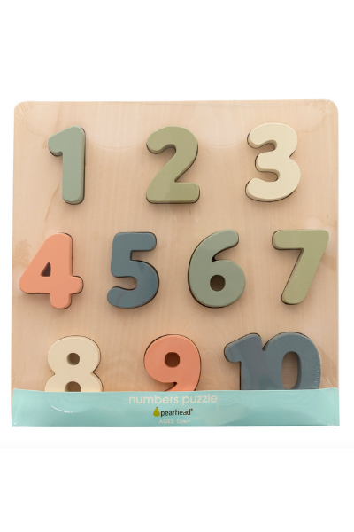 WOODEN NUMBERS PUZZLE