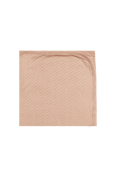 POINTELLE BABY BLANKET - PETAL
