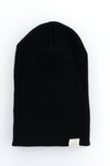 JET BLACK BEANIE - YOUTH