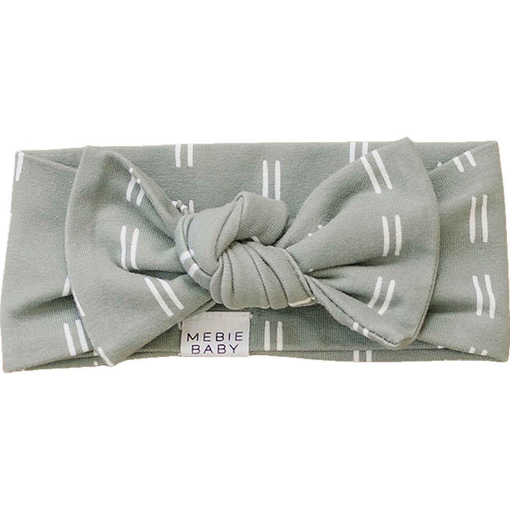 Sage Strokes Head Wrap