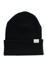 JET BLACK BEANIE - YOUTH