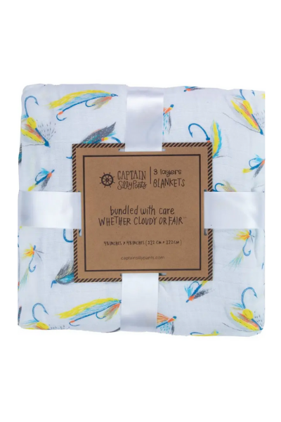 FLY FISHERMAN TRIPLE LAYER BLANKET