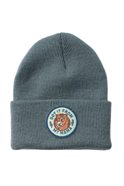 GOT IT FROM MY MAMA BEANIE - SPRUCE