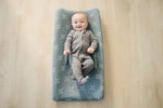 Blue X Changing Pad Cover Freshly Picked + Mebie Baby