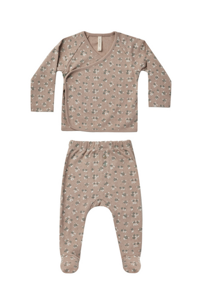 WRAP SET - TRUFFLE FLORAL