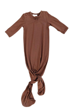 ELM KNOT GOWN - RUST