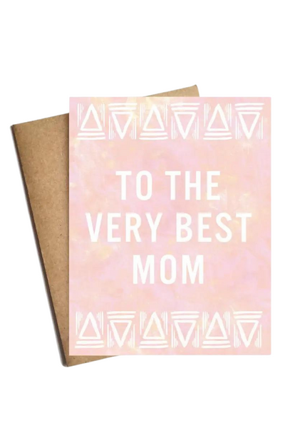 VERY BEST MOM CARD